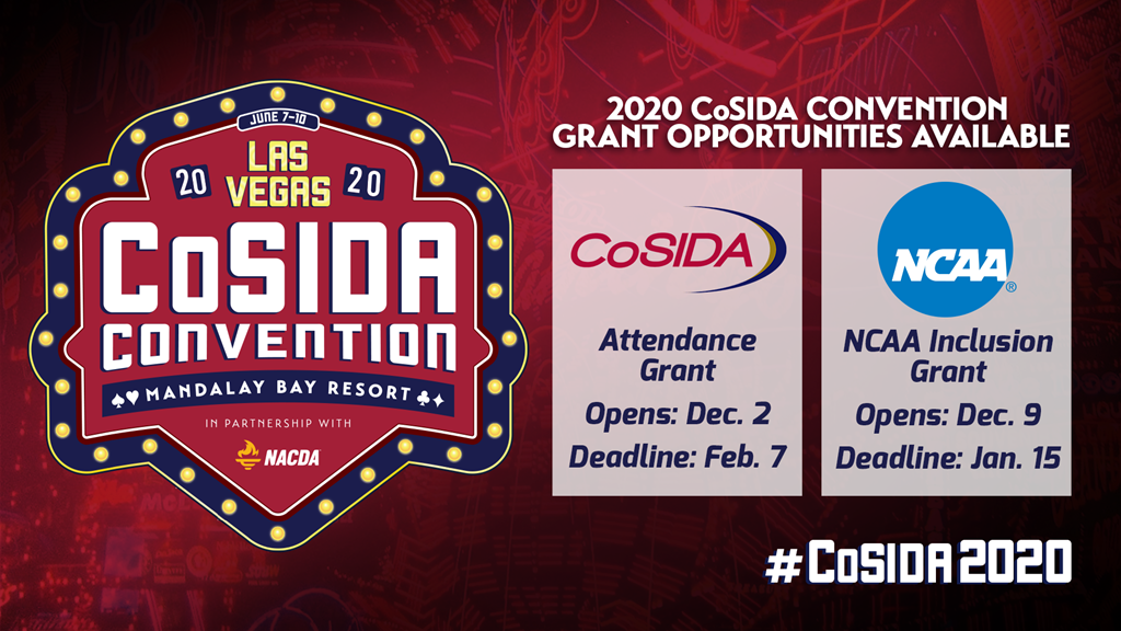 2020 CoSIDA Convention Attendance Grant Opportunities